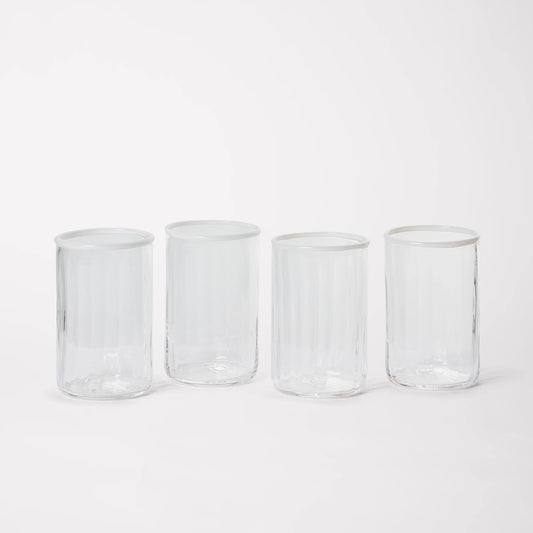 Peter Small Glass, White (Sæt á 4)