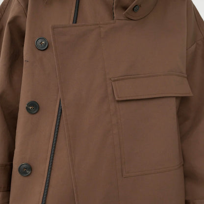 Water Resistant Trench Coat, Dusty Brown