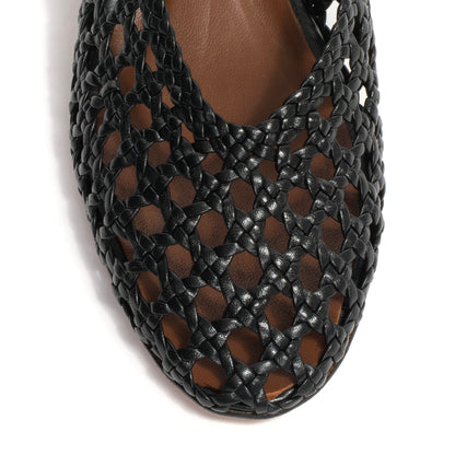 Sessi 40 Hand-braided Stilet, Black
