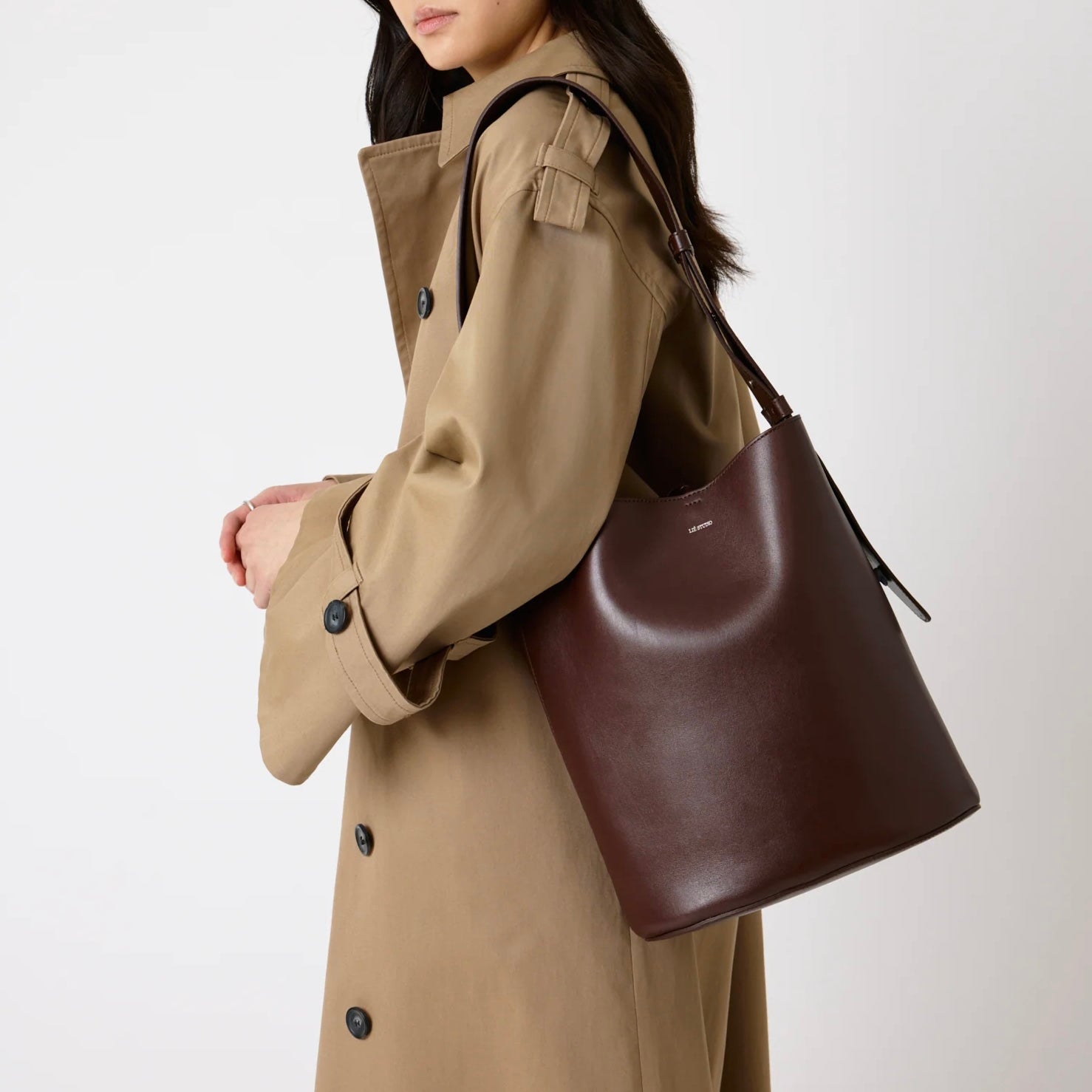 The Norma Tote, Sepia Brown