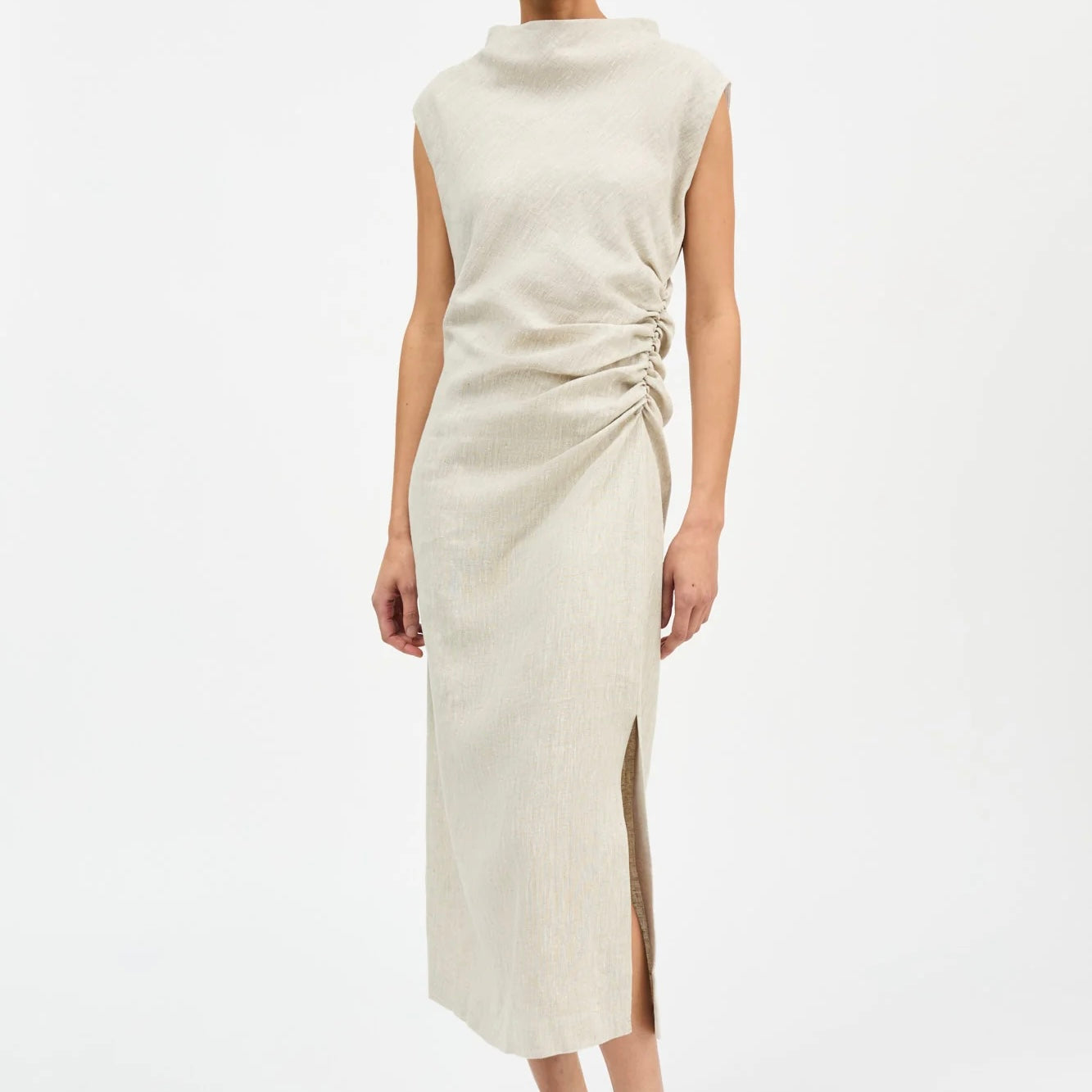 Sahara Dress, Light Linen