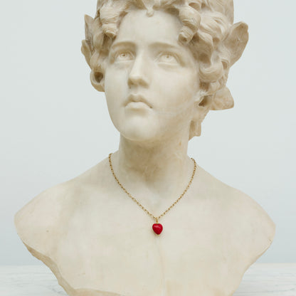 Uma Pendant, Ruby/Gold