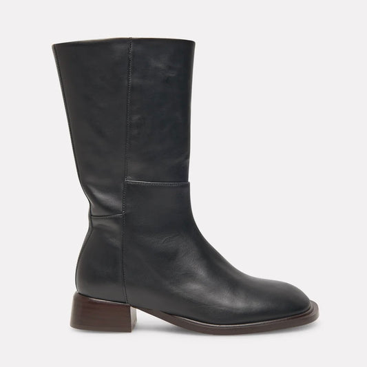 Aneko Smooth Leather Støvler, Black