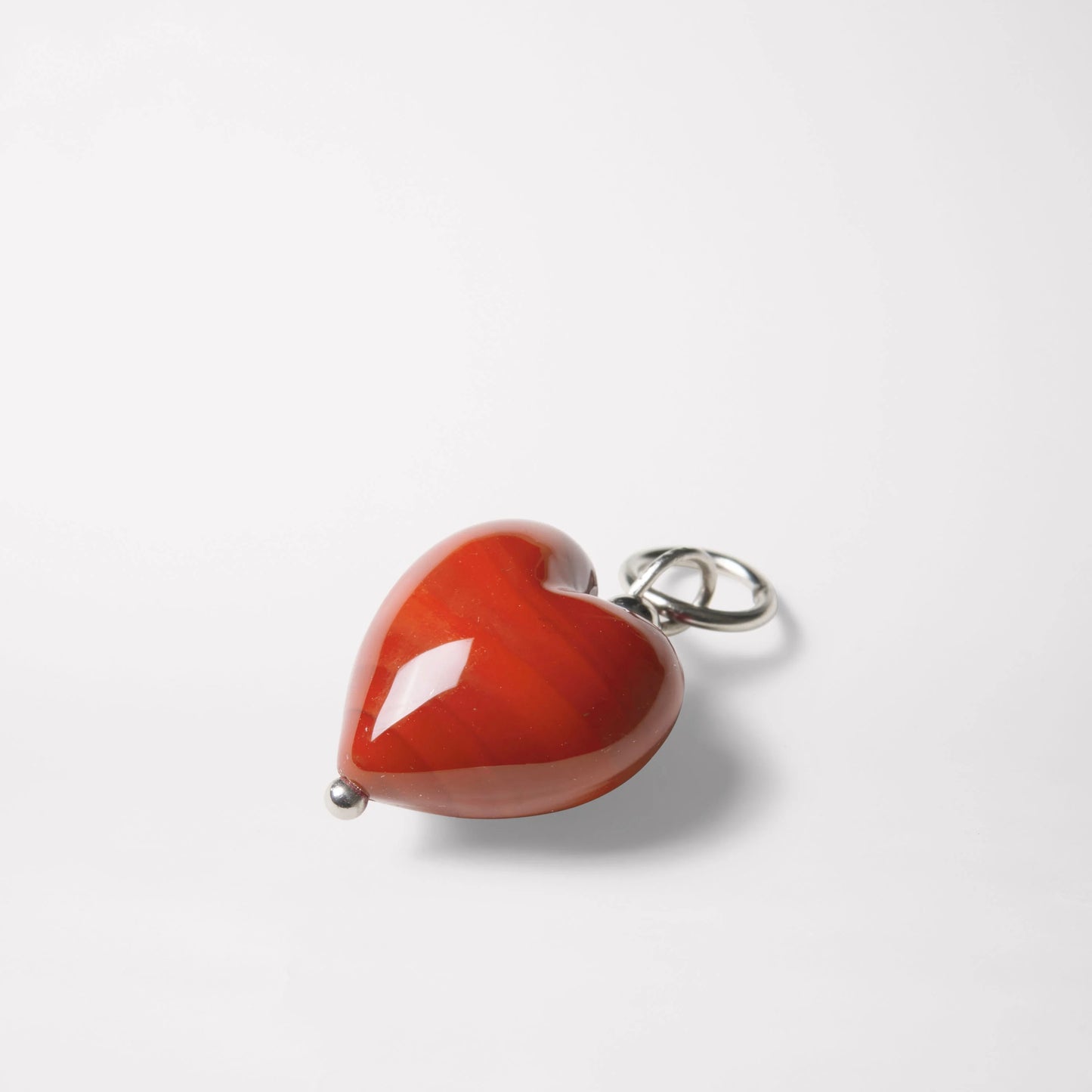 Uma Pendant, Ruby/Silver