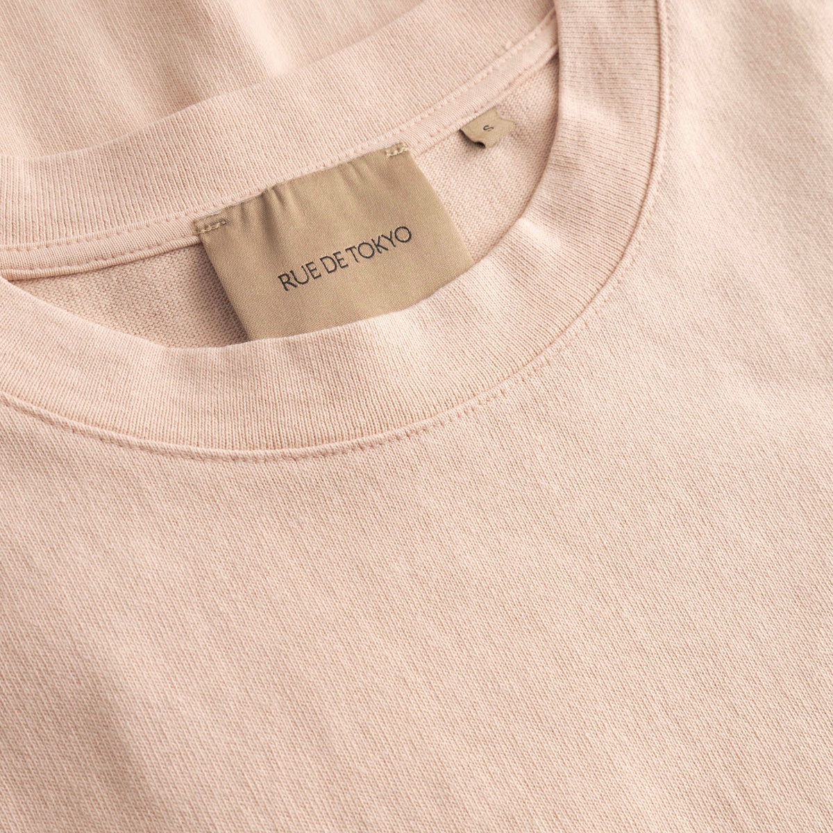 Tess Light Jersey Dress, Beige Rose