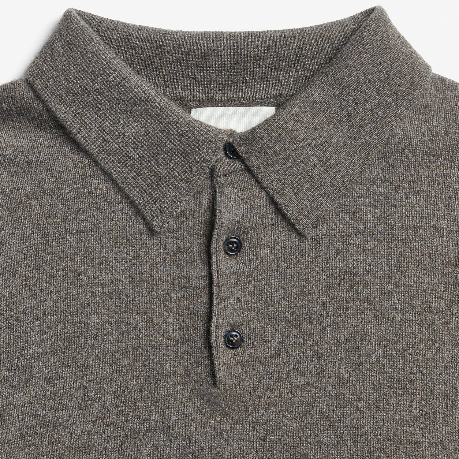 Original Cashmere Polo, Truffle