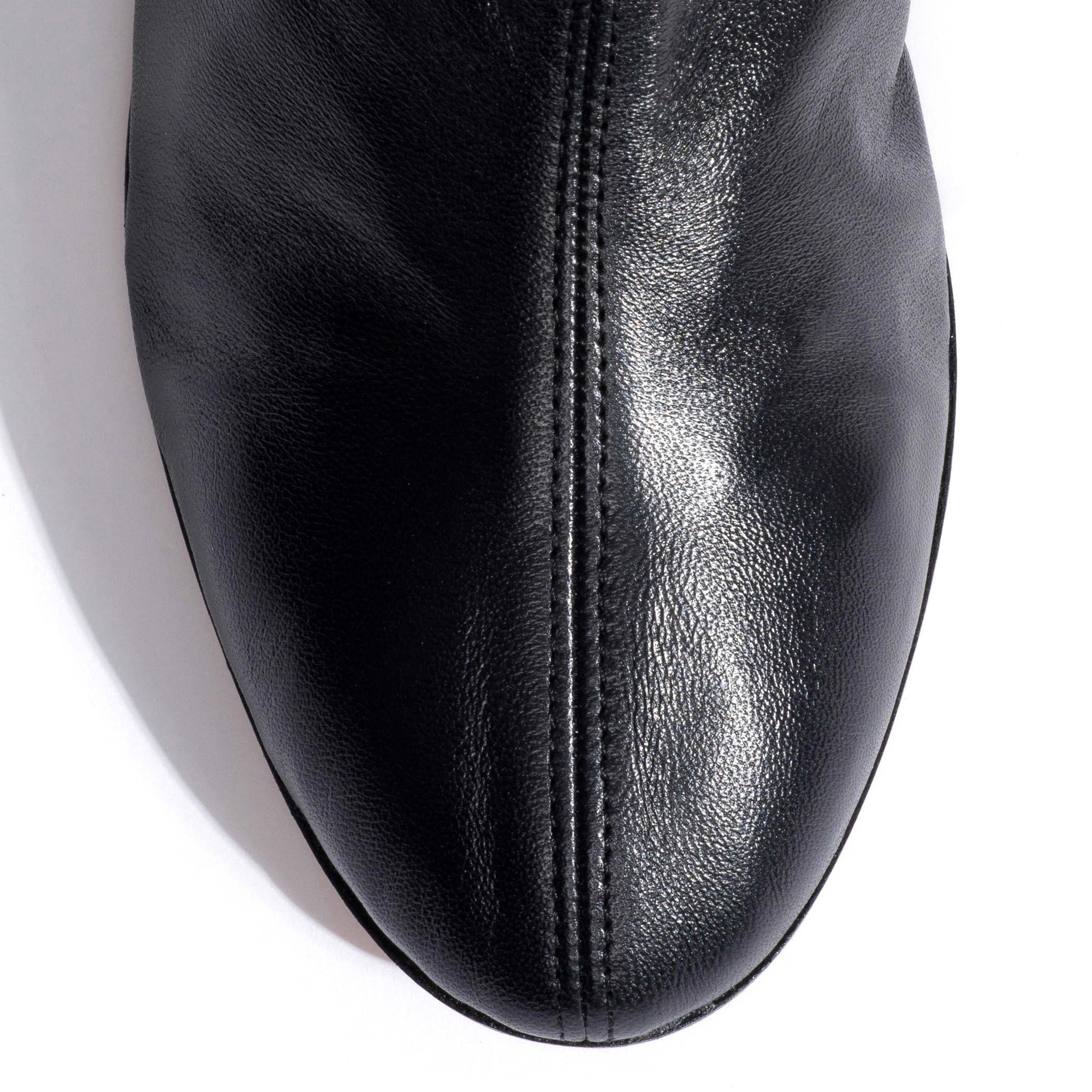 Hanny 40 Silky Lamb Støvlet, Black