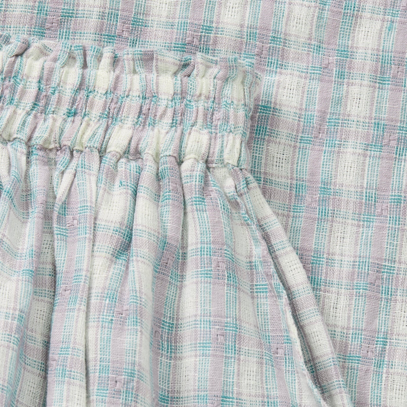 Dagny Skirt, Purple/Blue Check