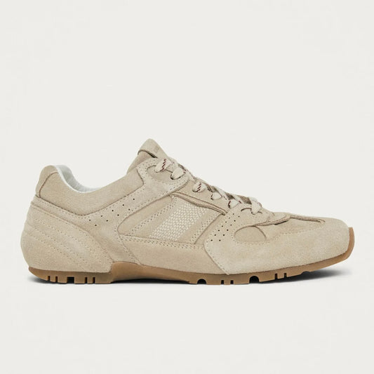 Tb. 56 Leather Sneakers, Suede Cream