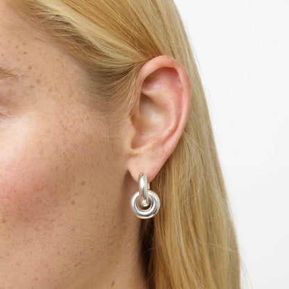 The Esther Earrings, Silver