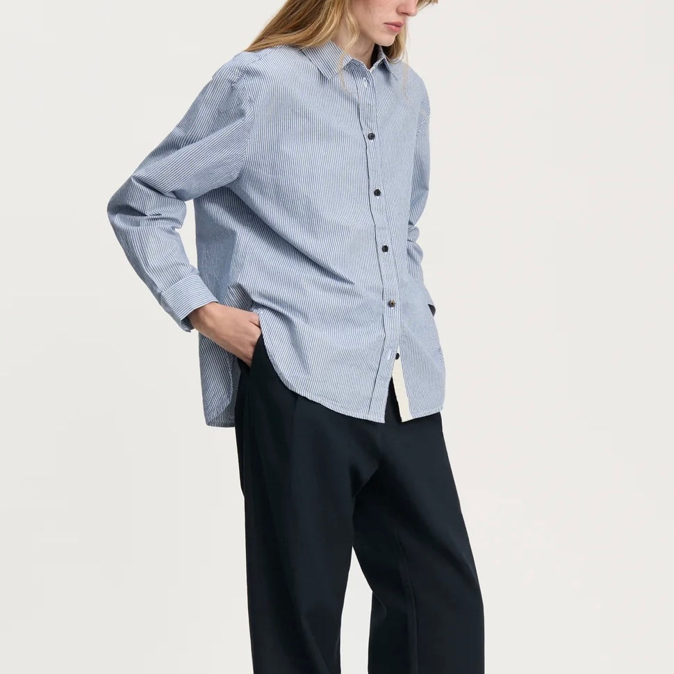 Paulina Shirt Striped, Mix Blue Boy