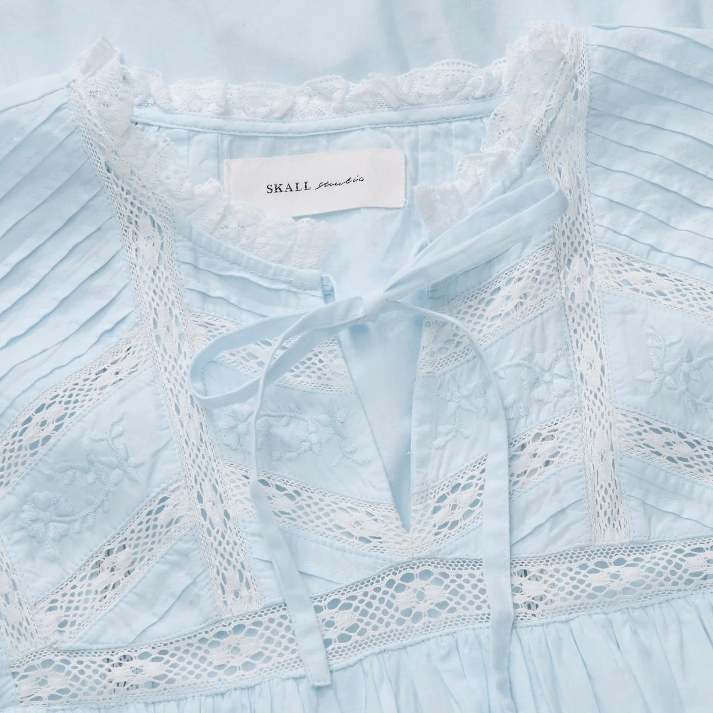 Magnolia Dress, Light Blue