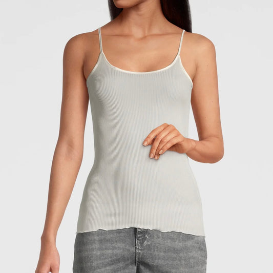 Silke Camisole Top, Ivory