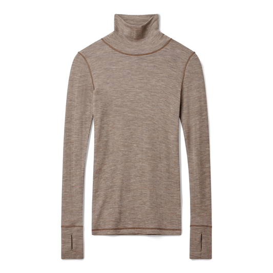That Comfy Highneck, Walnut Melange