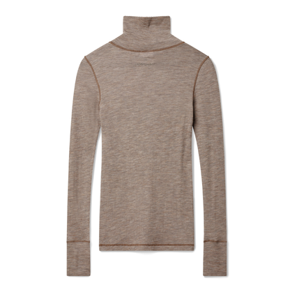 That Comfy Highneck, Walnut Melange