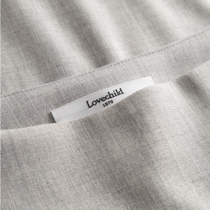 Hallie Skirt, Light Grey Melange