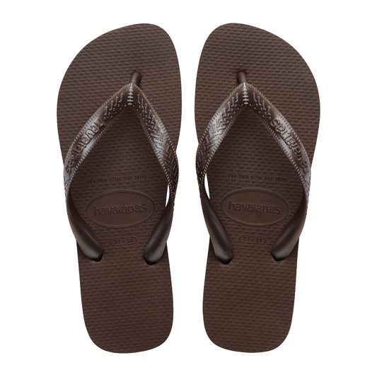 Slippers Top Tiras, Dark Brown