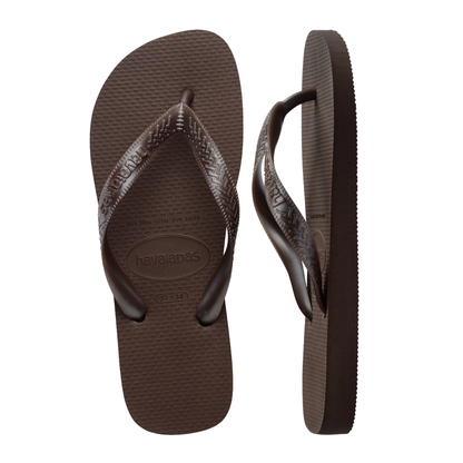 Slippers Top Tiras, Dark Brown