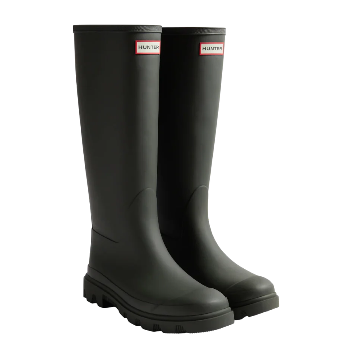 Unisex Downpour Tall Boot, Dark Olive