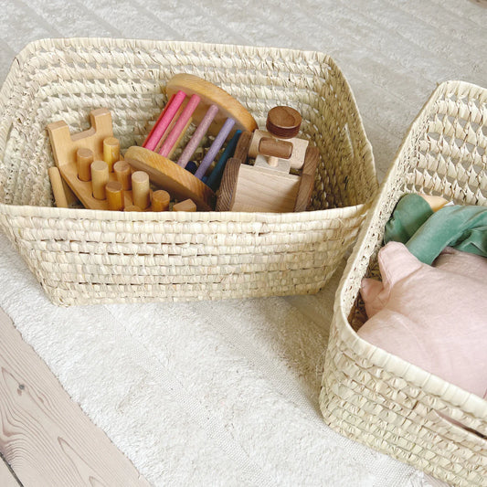 Palm Leaf Basket (L39)
