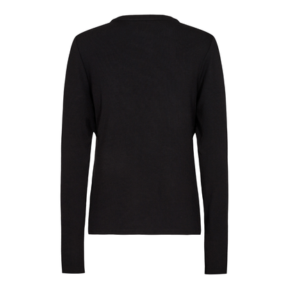 Ika-22 Langærmet Bluse, Sort