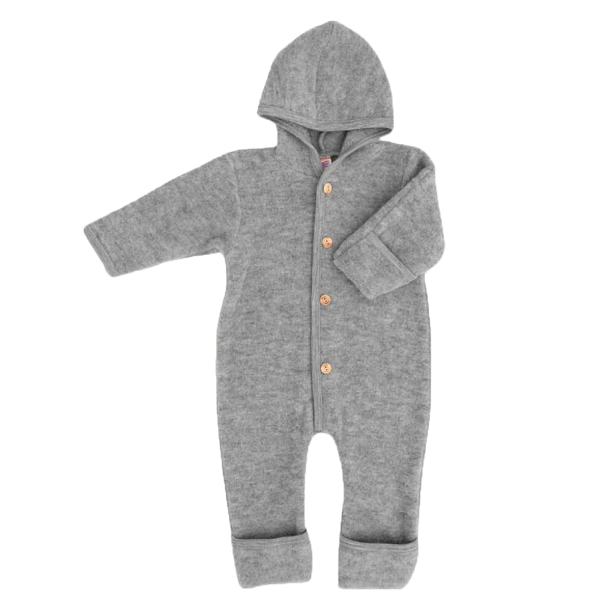 Køredragt I Merino Uld, Light Grey Mélange