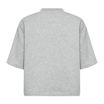 Nuka 28 Tee, Light Grey Melange