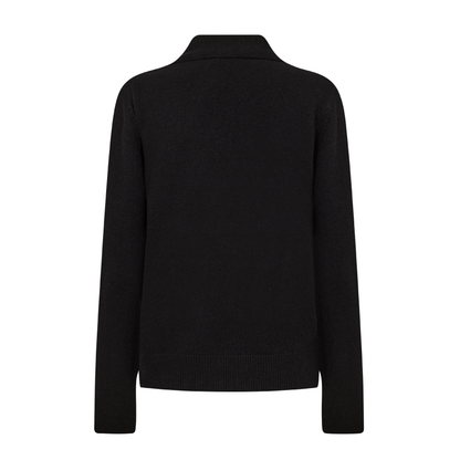 Eloise 13 Cashmere Strik, Sort