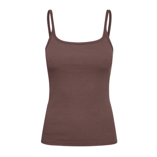 Numbia 14 Strop Top, Brun