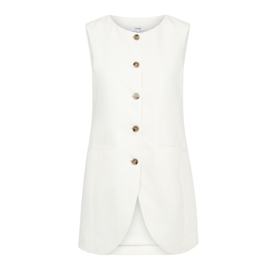Laura 2 Vest, Off White