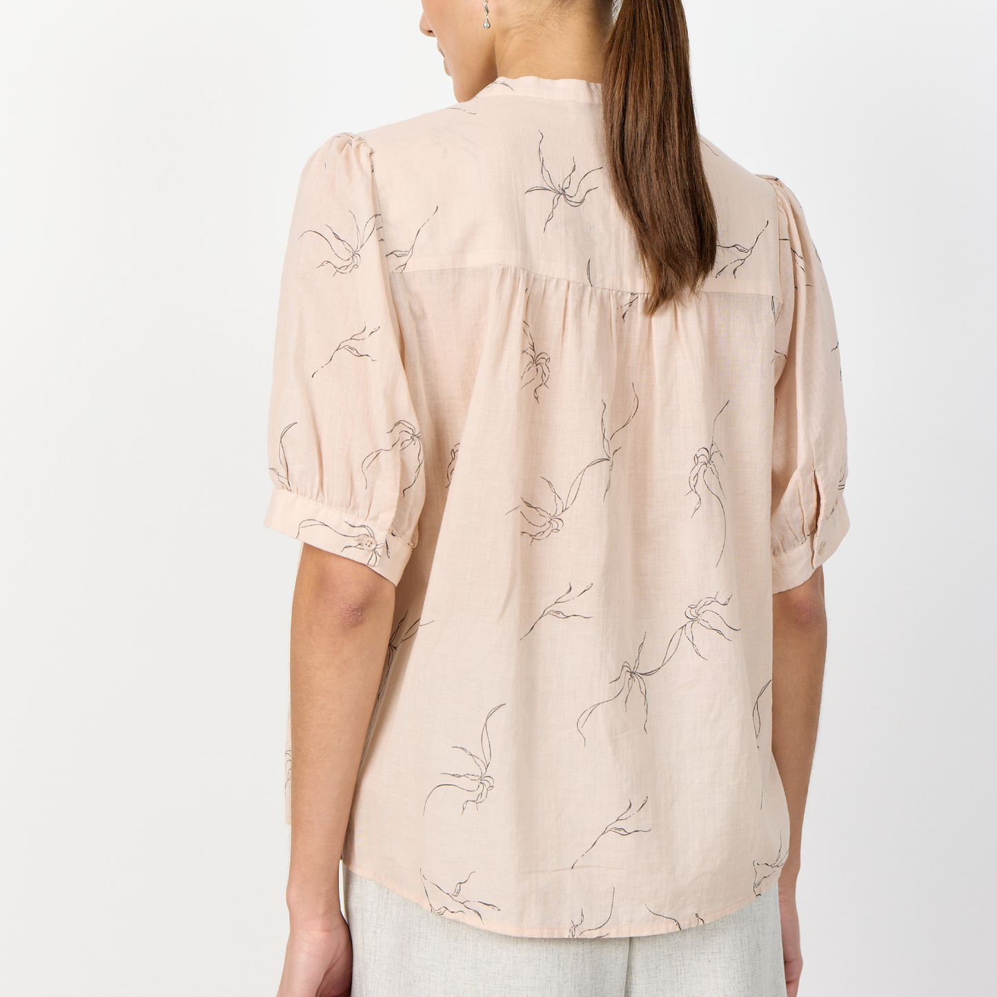 Portia 1 Top, Crystal Pink