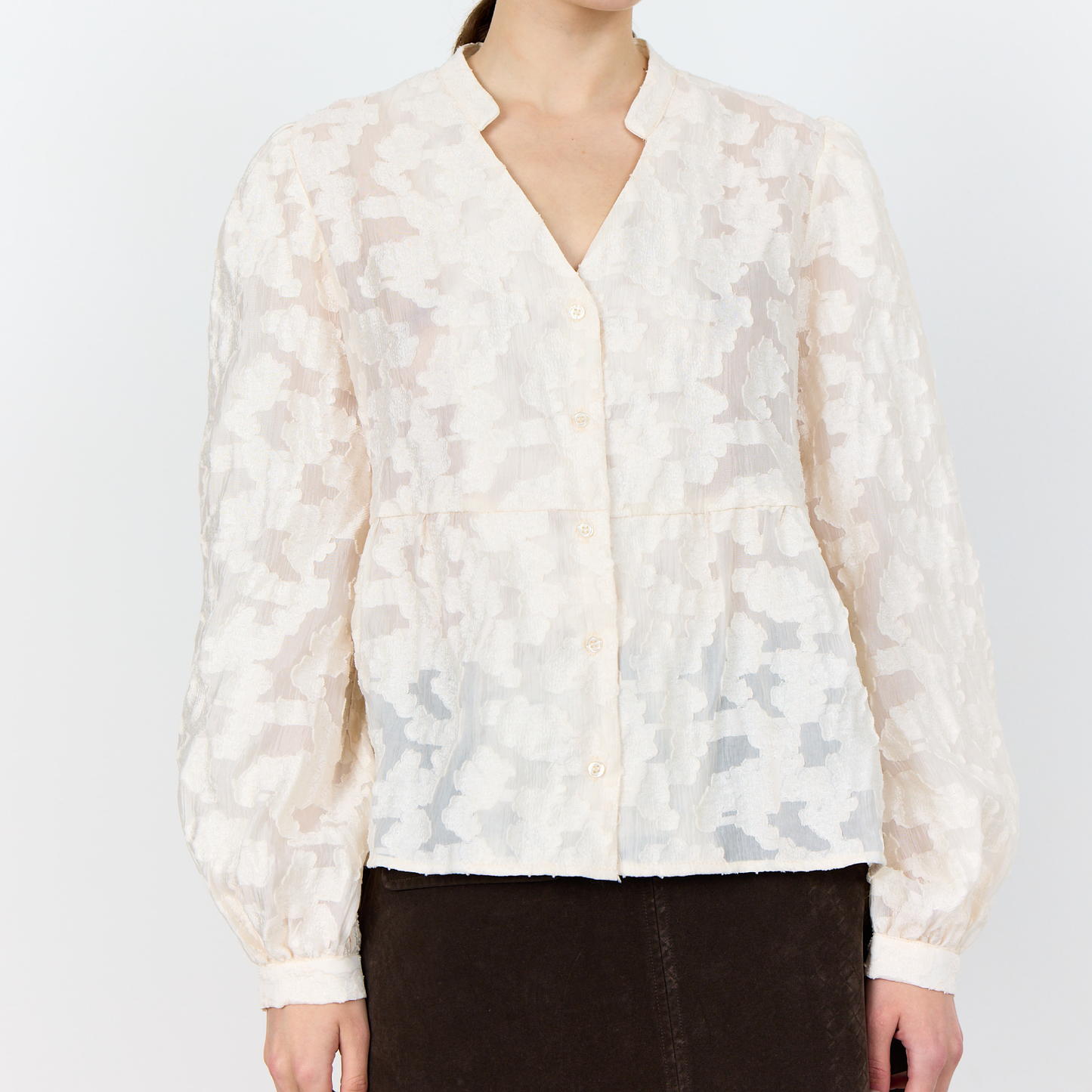 Novelle 2 Skjorte, Creme