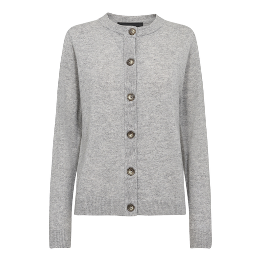 Eloise Cashmere Cardigan, Grå