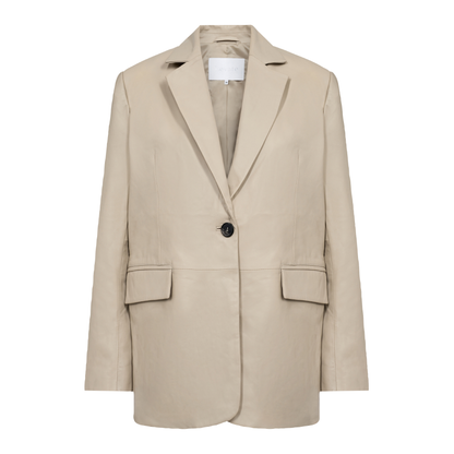 Globa 33 Skindblazer, Beige