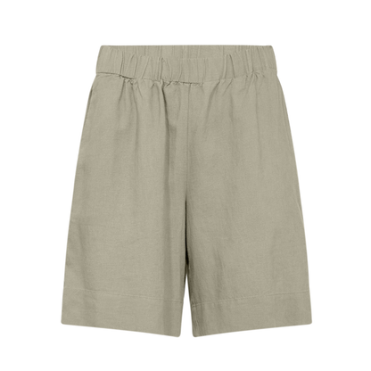 Naja 29 Shorts I Hør, Dark Moss