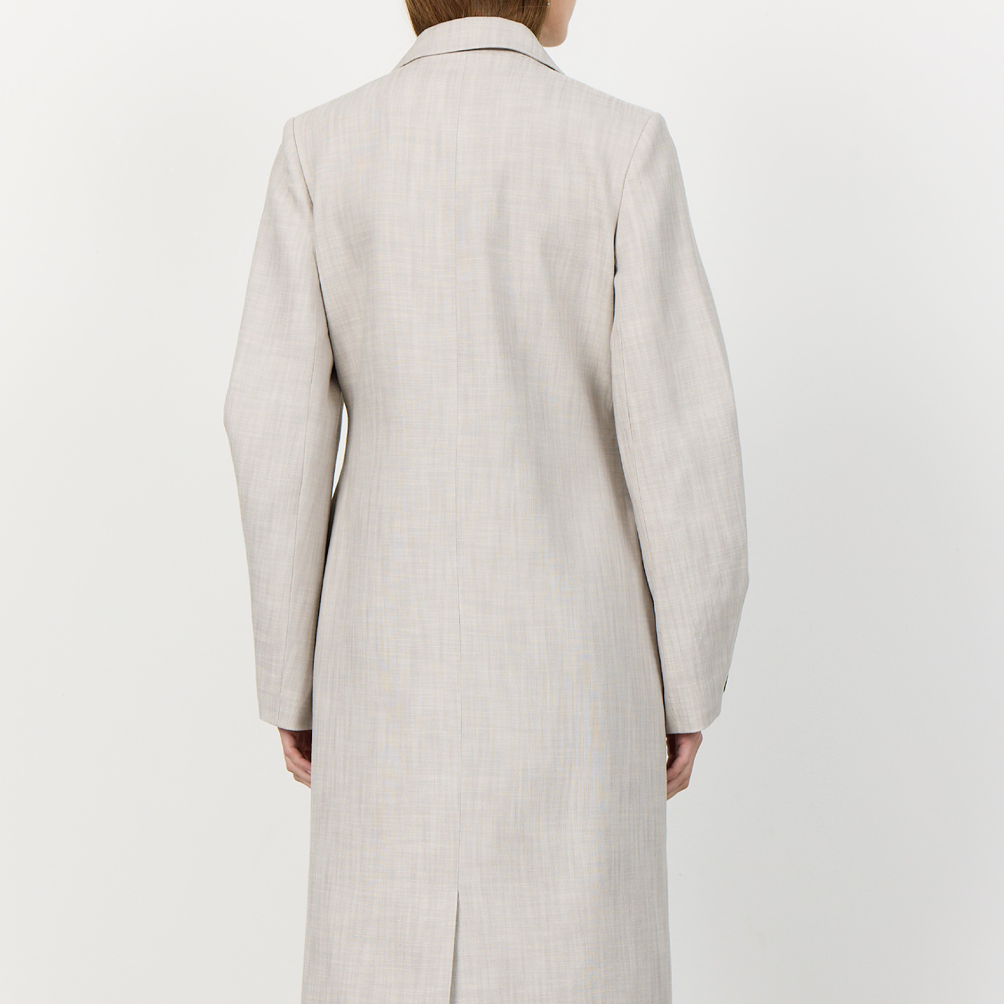 Kanya 1 Frakke, Silver Cloud Melange