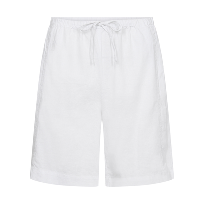 Naja 25 Shorts I Hør, Hvid