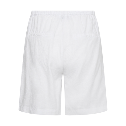 Naja 25 Shorts I Hør, Hvid