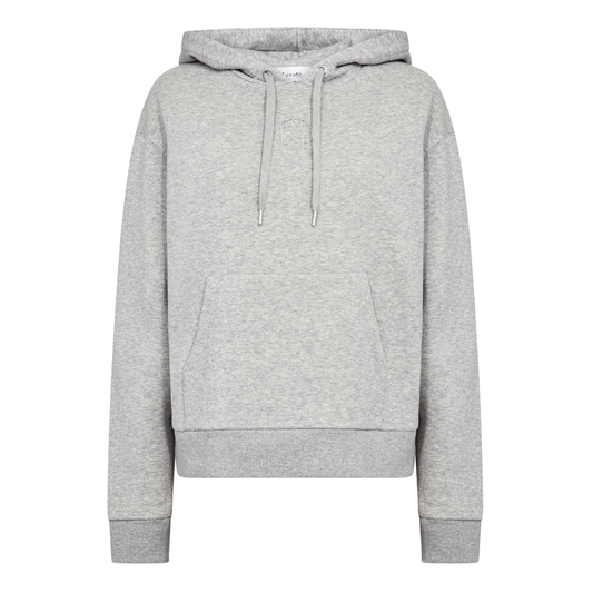Nuka 21 Hættetrøje, Light Grey Melange