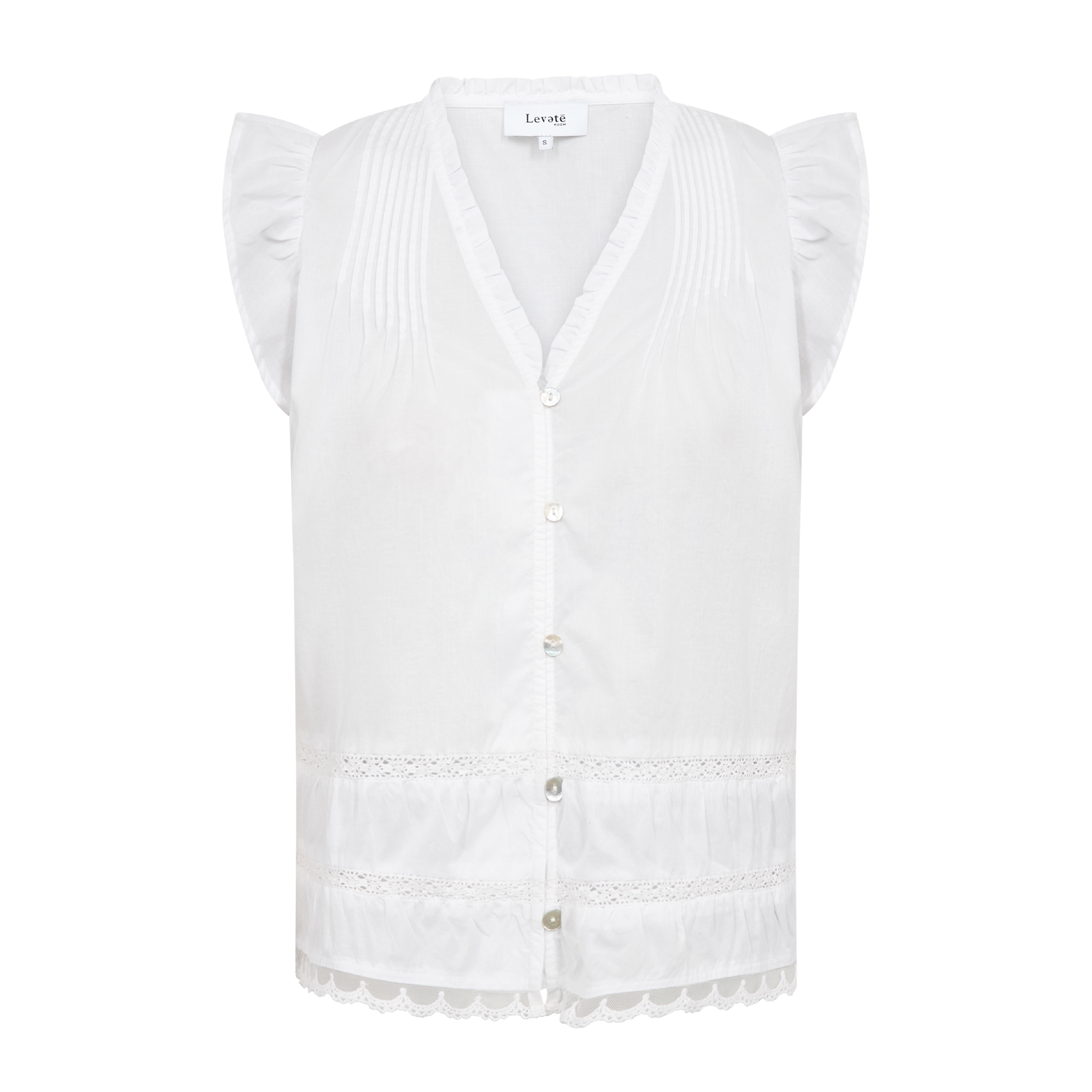 Rosy 2 Top, Hvid
