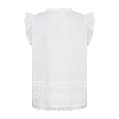 Rosy 2 Top, Hvid