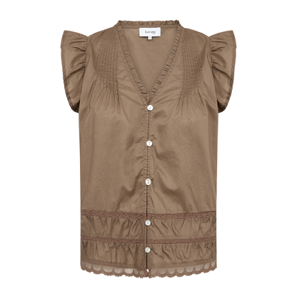 Rosy 2 Top, Taupe