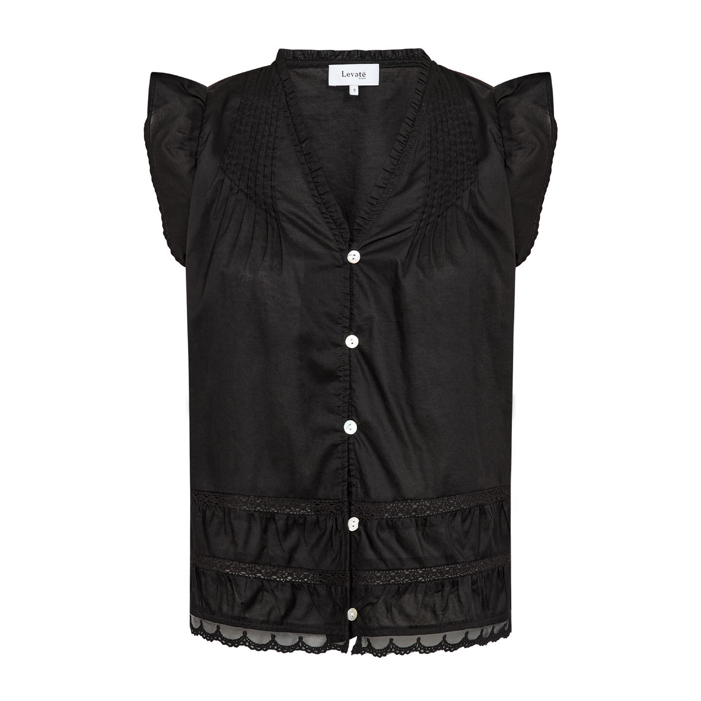 Rosy 2 Top, Sort