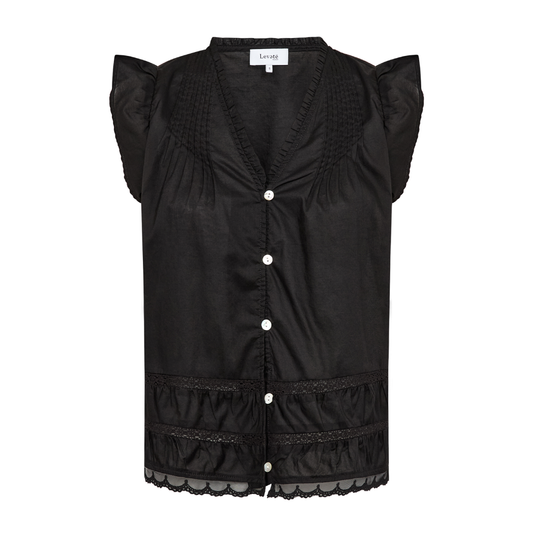 Rosy 2 Top, Sort