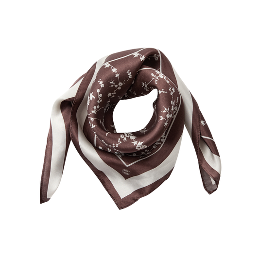 Rossi 1 Silketørklæde, Brun