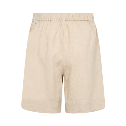 Naja 29 Shorts I Hør, Island Fossil Melange
