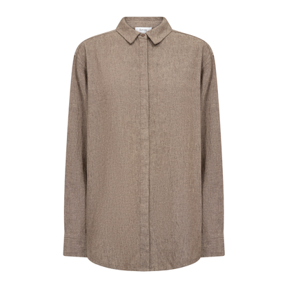 Naja 20 Skjorte I Hør, Falcon Melange