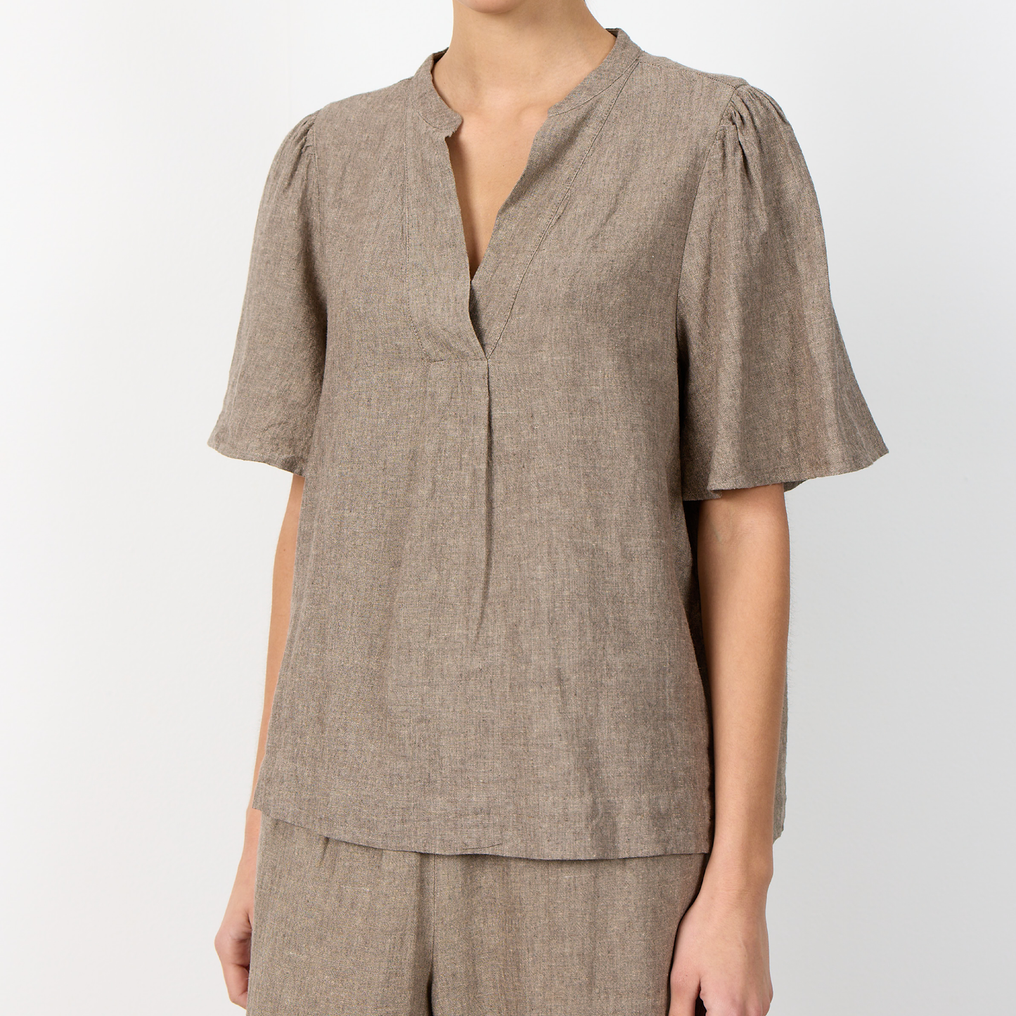 Naja 32 Top I Hør, Falcon Melange