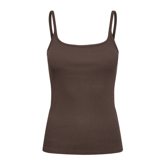 Numbia 14 Strop Top, Chocolate