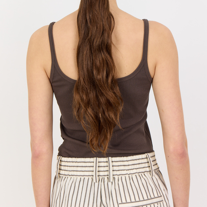 Numbia 14 Strop Top, Chocolate